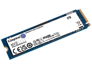 Kingston 2TB NV2 NVMe M.2 PCI-Express SSD [SNV2S/2000G]
