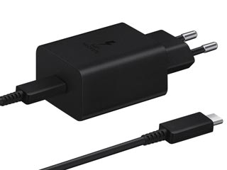 Samsung Super Fast GaN Charger 45W - USB Type-C to Type-C - Black [EP-T4510XBEGEU]