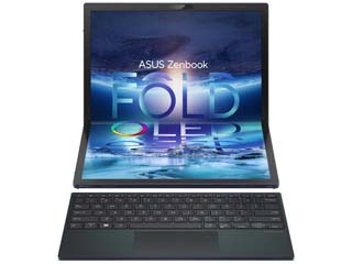 Asus Zenbook 17 Fold OLED (UX9702AA-FOLED-MD731X) - i7-1250U - 16GB - 1TB SSD - Intel Iris Xe Graphics - Win 11 Pro - Touch FOLED Panel + EN Keyboard