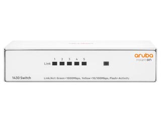 HPE Aruba Instant On 1430 5-Port 10/100/1000 Gigabit Switch [R8R44A]