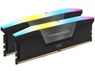 Corsair Vengeance RGB DDR5 32GB 7200MHz CL34 (Kit of 2) - Black [CMH32GX5M2X7200C34]