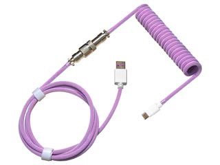 Cooler Master Coiled Keyboard Cable - Dream Purple [KB-CPZ1]