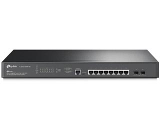 Tp-Link JetStream 8-Port 2.5Gbps with 2-Port 10Gbps SFP+ PoE+ L2+ Managed Switch [TL-SG3210XHP-M2]