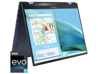 Asus ZenBook Flip S 13 OLED (UP5302ZA-OLED-LX731X) - i7-1260P - 16GB - 1TB SSD - Intel Iris Xe Graphics - Win 11 Pro - 2.8K OLED Touch - Ponder Blue