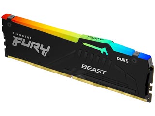 Kingston 8GB Fury Beast RGB DDR5 5200Mhz CL36 [KF552C36BBEA-8]