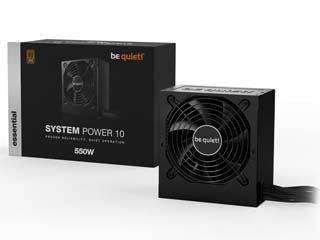 Be Quiet! System Power 10 - Bronze Rated 550W Power Supply [BN327]