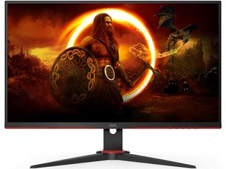 AOC Full HD 27¨ Wide LED IPS - 165Hz / 1ms with AMD FreeSync Premium and Nvidia G-Sync Compatible [27G2SPAE/BK]