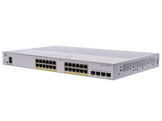 Cisco Business Smart 24-Port 10/100/1000 Poe+ 802.3af/at +4-Port 1G SFP Layer 2 Managed Switch