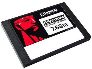 Kingston 7.68TB DC600M Data Center Enterprise 2.5 SSD SATA III - Mixed-Use [SEDC600M/7680G]