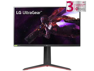 LG Electronics UltraGear Quad HD 27¨ Wide LED IPS - 180Hz / 1ms with AMD FreeSync Premium - Nvidia G-Sync Compatible - HDR Ready