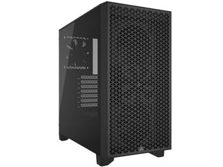 Corsair 3000D Airflow Windowed Mid-Tower Case Tempered Glass - Black