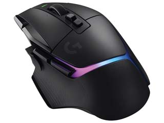 Logitech G G502 X Plus LightSpeed Wireless LightSync RGB Gaming Mouse - Black