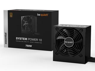 Be Quiet! System Power 10 - Bronze Rated 750W Power Supply [BN329]