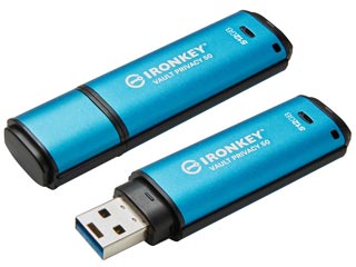 Kingston IronKey Vault Privacy 50 - 512GB AES-256