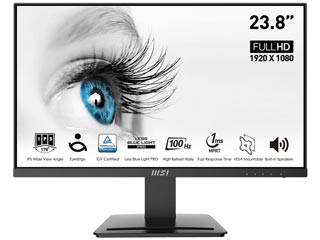 MSI Pro MP243X Full HD 23.8¨ Wide LED IPS - 100Hz / 1ms with AMD FreeSync