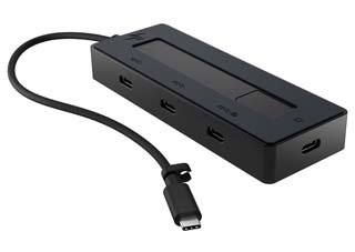 HP 4K USB-C Multiport Hub - 4x USB-C [6G843AA]