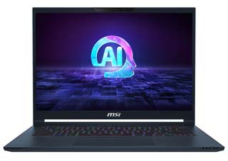 MSI Stealth 14 AI Studio A1VFG - Intel 7 Ultra 155H - 32GB - 1TB SSD - Nvidia RTX 4060 8GB - Win 11 Pro - 2.8K 120Hz OLED Display [9S7-14K212-044]