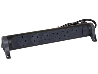 Legrand Πολύπριζο 6 Θέσεων (Schuko) - 1.5m