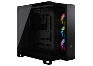 Corsair 6500X RGB Windowed Mid-Tower Case Tempered Glass - Black