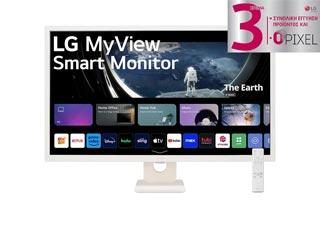 LG Electronics Smart 32SR50F-W Full HD 31.5¨ Wide LED IPS - 60Hz / 8ms - HDR Ready