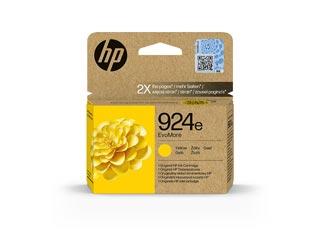 HP 924e EvoMore Yellow Inkjet Print Cartridge