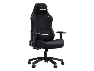 Anda Seat Gaming Chair Luna - Black Fabric