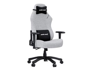 Anda Seat Gaming Chair Luna - Grey Fabric [AD18-44-G-F]