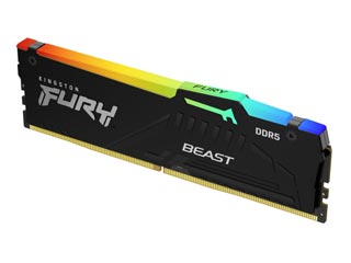Kingston 32GB FURY Beast RGB DDR5 6400MHz CL32