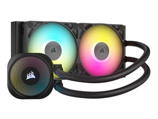 Corsair iCUE Link Titan RX RGB 240mm Liquid CPU Cooler - Black