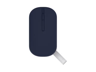 Asus Marshmallow MD100 Wireless Mouse - Quiet Blue / Blue  (2 covers)