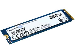 Kingston 240GB DC2000B Data Center Enterprise M.2 PCIe 4.0 NVMe SSD [SEDC2000BM8/240G]