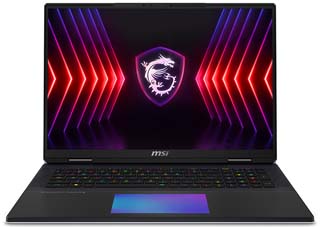 MSI Titan 18 HX A14VIG - i9-14900HX - 64GB - 2TB SSD - Nvidia RTX 4090 16GB - Win 11 Pro - Ultra HD 4K 120Hz Mini-LED - English Keyboard [9S7-182221-433]