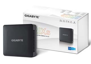 Gigabyte BRIX S - i3-1315U with 2.5¨ HDD Support [GB-BRi3H-1315]