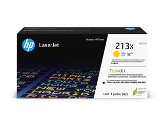 HP 213X High Yield Yellow Laser Toner Cartridge