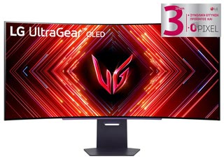 LG Electronics UltraGear 45GS95QE-B QHD 45¨ Curved Ultra Wide OLED - 240Hz / 0.03ms with AMD FreeSync Premium Pro and G-Sync Compatible - HDR Ready