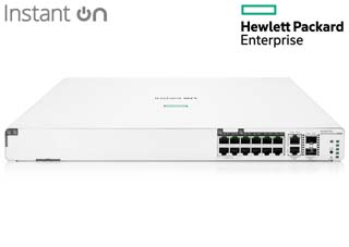 HPE Networking Instant On 1960 8-Port 10/100/1000 480W Class4 PoE + 4-Port SR 2.5Gbps Class6 PoE + 2-Port Base-T 10Gbps + 2-Port SFP+ Managed Gigabit Switch