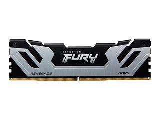 Kingston FURY Renegade DDR5-8400 CL40 24GB μνήμη RAM desktop CUDIMM με Intel XMP 3.0 – Μαύρο & ασημί