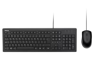 Asus Wired Keyboard and Mouse Desktop Set U2000 - GR Layout - Copilot Key [90-XB1000KM00250]