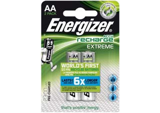 Energizer Επαναφορτιζόμενες Μπαταρίες ΑA-HR6 2-Pack