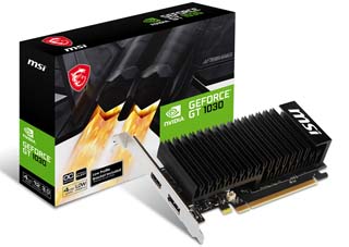 MSI GeForce GT 1030 4GHD4 LP OC 4GB [V812-037R]