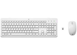 HP 230 Wireless Mouse and Keyboard Combo - US Layout - White