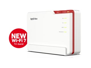 AVM Fritz! Box 5690 Pro Fiber GPON Wireless (Wi-Fi 7) Triple Band [20003061]