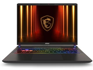 MSI Vector 16 HX AI A2XWHG - Ultra 9-275HX - 32GB - 1TB SSD - Nvidia RTX 5070 Ti 12GB - Windows 11 Pro - Quad HD+ 240Hz Display [9S7-15M352-071]