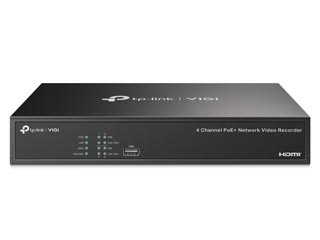 Tp-Link VIGI NVR1004H-4P 4-Channel PoE+ 4K Network Video Recorder V1.0 [VIGI NVR1004H-4P]