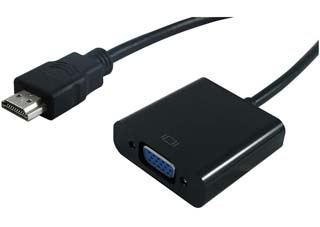 Standard HDMI (Male) to VGA (Female) Converter