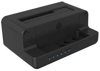 RaidSonic ICY BOX IB-2914MSCL-C31 M.2 NVMe and 2.5 3.5 SATA Docking and Clone Station USB-C 3.2 Gen2 10Gbps HDD SSD
