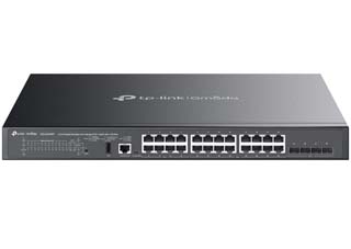 TP-Link Omada SG5428XMPP 24-Port 10/100/1000 + 4-Port SFP+ Stackable Lite L3 Gigabit Managed PoE++ Switch v1.0