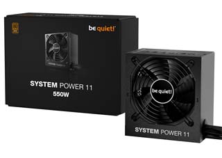 Be Quiet! System Power 11 Bronze Rated 550W ATX 3.1 Power Supply [BP010EU]