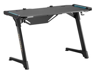 Brateck Glory GMD04-1S RGB Gaming Desk - Black [GMD04-1S]