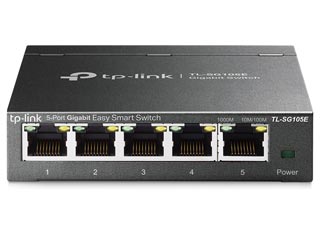 Tp-Link TL-SG105E 5-Port Gigabit Easy Smart Switch v1.0 [TL-SG105E]